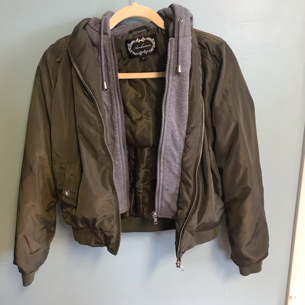 Olive green jacket